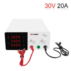 600W Adjustable DC Power Supply 0-30V 0-20A Switching Precision Lab